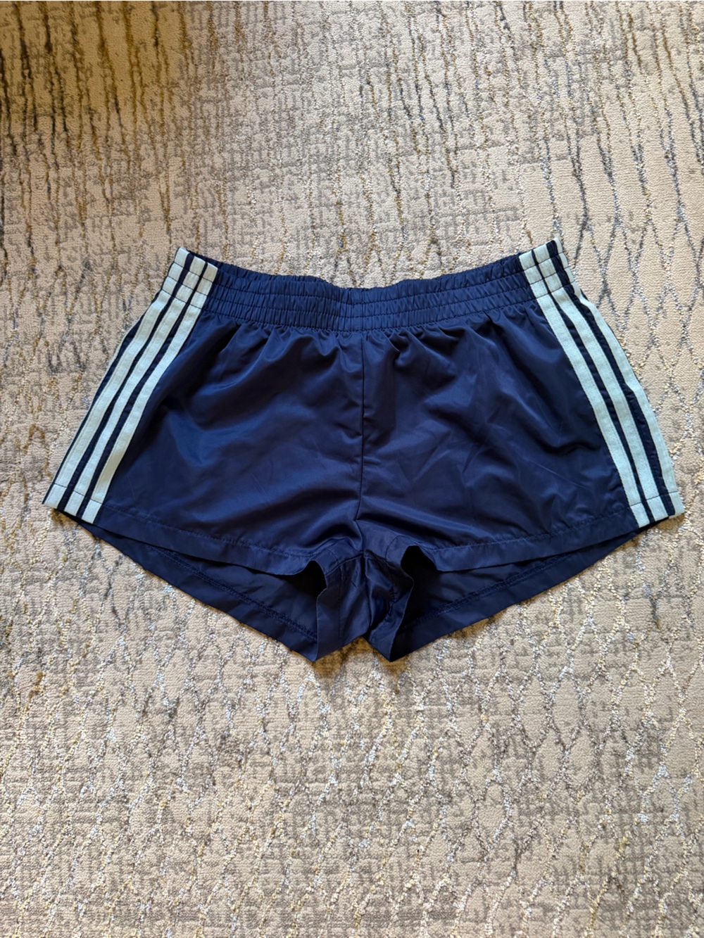 Navy blue Edikted track shorts size small